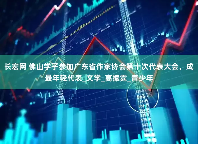 长宏网 佛山学子参加广东省作家协会第十次代表大会，成最年轻代表_文学_高振霆_青少年